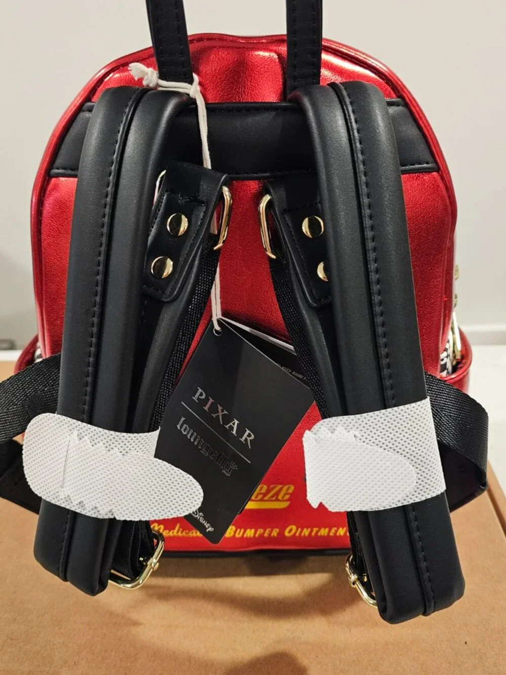 Lightening McQueen loungefly mini backpack NWT Pixar Cars